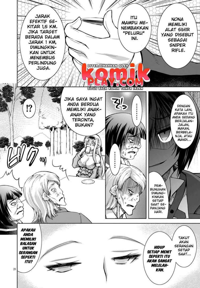 Gunota ga Mahou Sekai ni Tensei Shitara Chapter 24 Bahasa Indonesia